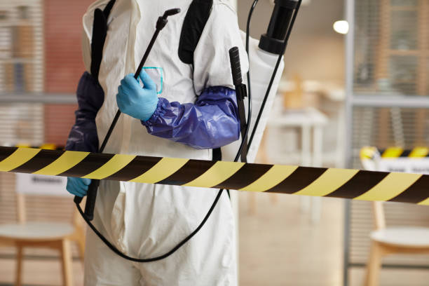 Professional Infectious Disease Decontamination technician working in Hydes, MD